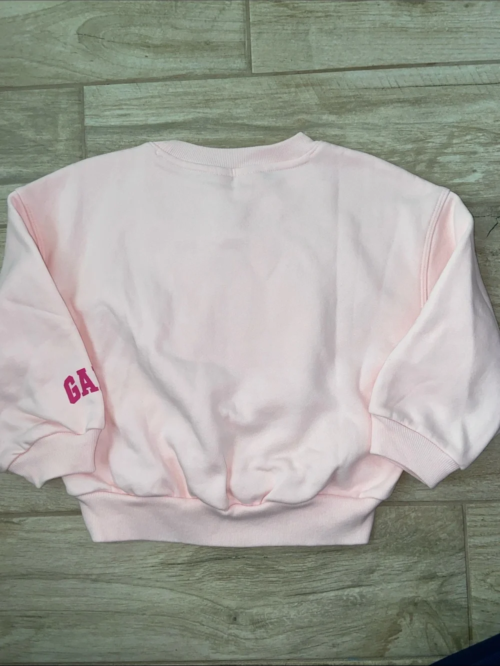 GAP Girls XS 4-5 Pink Barbie Cowgirl Horse Riding Graphic Crewneck Sweatshirt